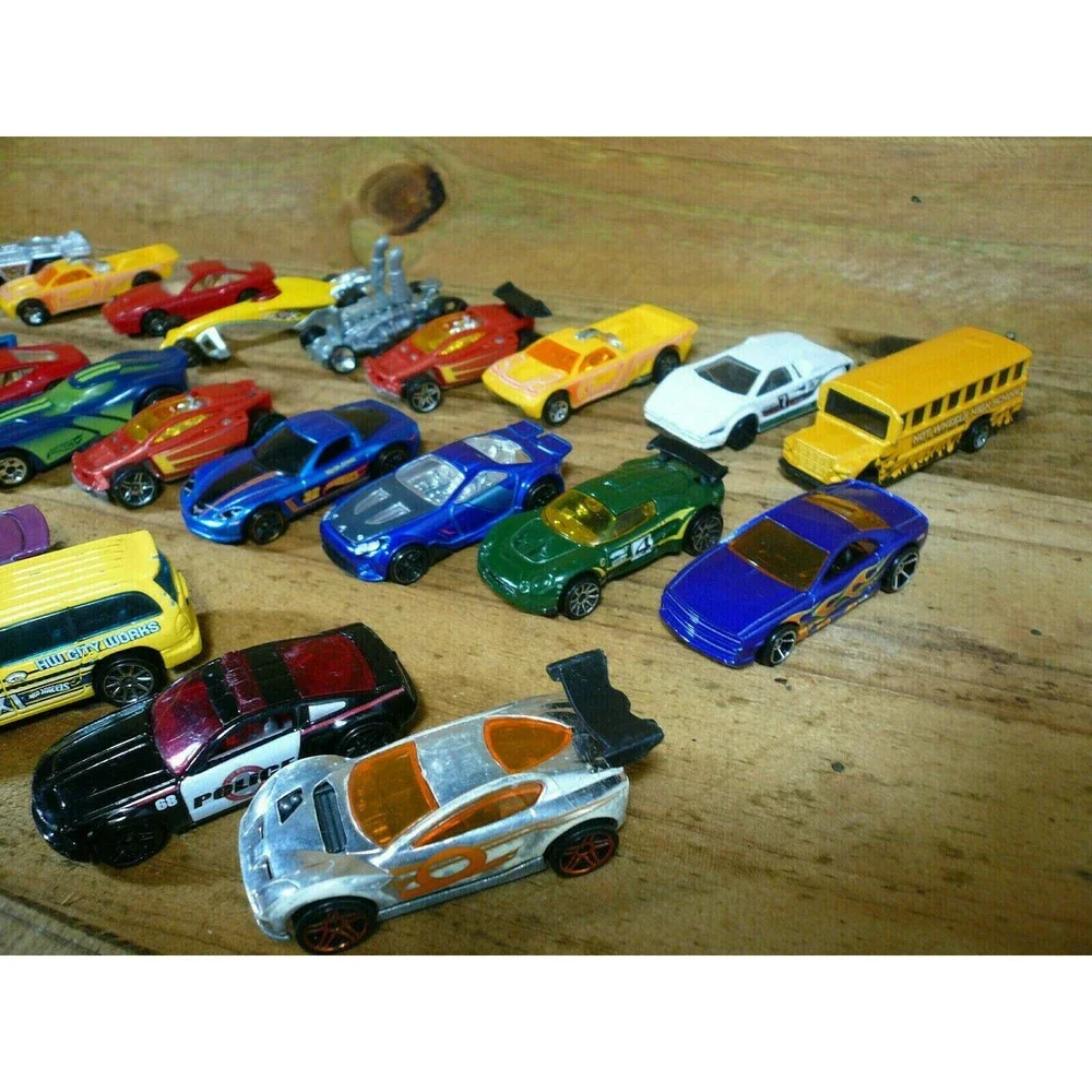 Lot of 29 Hot Wheels Toy Cars Trucks